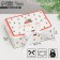 Double -sided folding box “Happy New Year”, 16.5 x 12.5 x 5 cm, New Year