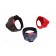 Muzzle for cats OSSO, S (animal up to 4 kg), mix of flowers