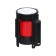 Cassette with an exhaust ribbon - 280 cm, height - 11 cm, width - 48 mm, red