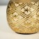 Goldis table lamp E14 40W gold 20x20x32 cm Risalux