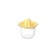 Merged glass-bump Brabantia Tasty+, yellow color, 500 ml