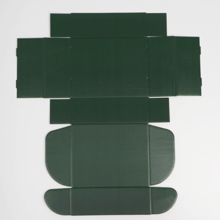 Gift folding box, packaging, "Emerald", 27 x 21 x 9 cm-7