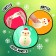 Toy-Surprise "New Year's male-gang" with stickers, mix