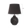 LUEZE table "Louise" 1x40W E27 Black 25x25x38, 5cm