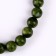 Beads made of natural stone "Green Jade" set 36 pcs., Size 1 pc. - 10 mm