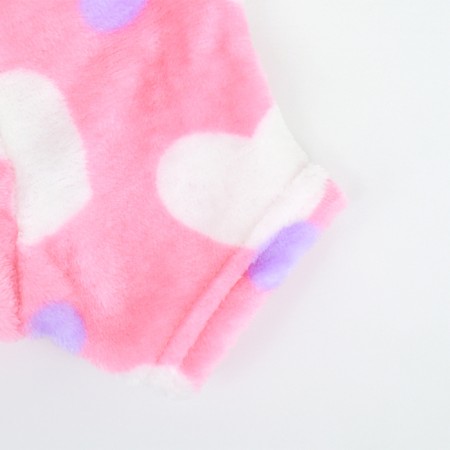 Assumes "Love" with a hood, size S (DS 25 cm, OG 35 cm, Osh 25 cm), pink-10