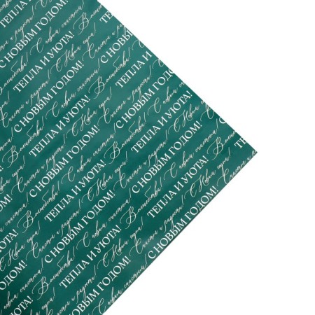 Paper packing glossy bilateral “Magic holiday”, 70 x 100 cm, New Year-5