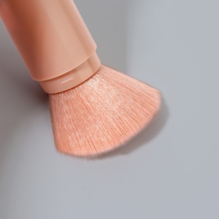 Set of makeup brushes, 4 objects, orange color-7