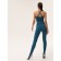 Women's Legins with an open heel in the Mirey Legging with Hell ribster, size 42-44, electrical color