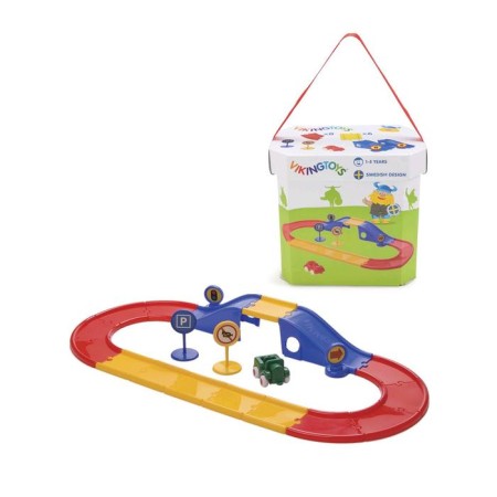 Viking City set “Road with a bridge, 19 elements”, in a box