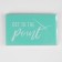 Magnetic needle, 11 × 6.5 cm, inscription mix, turquoise color