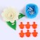 Set for creativity: Decor made of felt and a set of beads "Flower meadow"