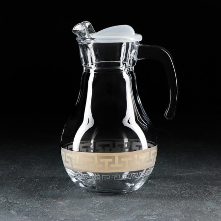Greek pattern jug for water, 1 liter
