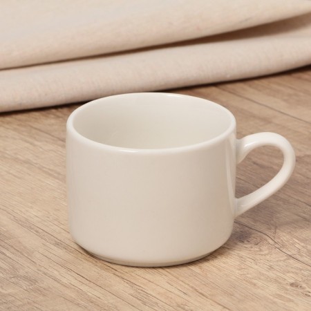 Tea couple ceramic "animals", 200 ml, white color-6