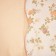 A set of curtains for the kitchen Witerra Byzantium 280x160cm, peach, right, PE100%
