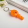 Flashlight light on the ring "Smile" flashes mix 6.5x3x1 cm