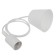 Cartridge E27 Silicone with a cord 1 m white rexant