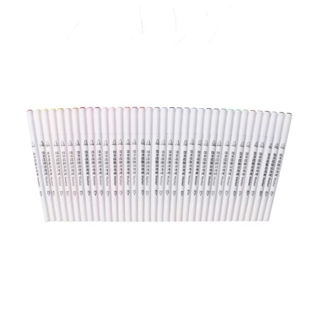 A set of markers, 36 colors, bilateral, bullet and mowed tips-8
