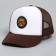 Baby cap for a boy Wild West, brown color, rr 52-54, 5-7 years old