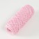 Knitting cord 35% cotton, 65% polypropylene 3 mm 85m/160 ± 10 g (pink/white)
