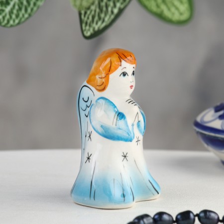 Souvenir "Angel", Small, Color, Gzhel-1