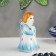 Souvenir "Angel", Small, Color, Gzhel