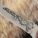 Caucasian knife, tourist "scorpion" with scabbard, steel - 40x13, waxed nut, 14 cm
