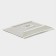Porcelain dessert plate Magistro "Tandy", 20 × 16 cm, white color