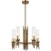 STILFORT 2170/05/05P GRAFF, 5x40W, E14, 480x480x765 mm, bronze color