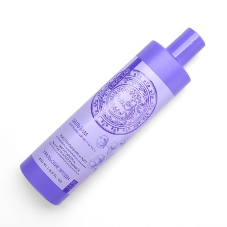Hair balm balp oil, aloe and coconut extract, recovery and height, 470 ml, Ural Lab-2