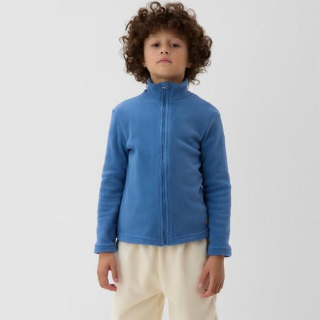 Jumper children's minku color gray-blue, height 116 cm