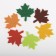 Fetter stickers "Leaves" (set 24 pcs) Assorted