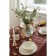 Great tablecloth GEOMETRY 150*220 +/- 3cm, central chocolate, pl. 192 g/m2, hl with VGMO