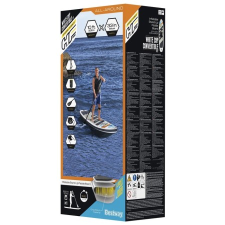 SUP-доска с набором White Cap Convertible, 305x84x12 см, 65341 Bestway-13
