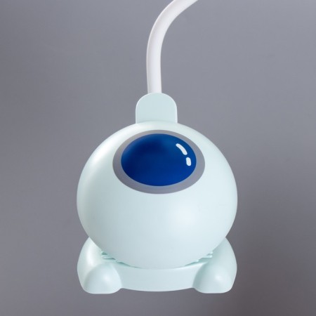 Robot table lamp LED 5W USB AKB Lazurny 11.8x7.8x31 cm Risalux-11