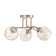 Stela chandelier 3x40W E14 gold 44x4x21cm