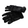 Motorcycle gloves with protective inserts, size L