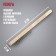 Metallic manual scrap brush, wooden handle, 6-row