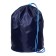 A bag for shoes and balls 360 x 220 mm, round bottom D 220 mm, calligrata (soft polyester, density 210 D), dark blue