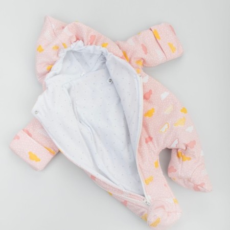 Kinderlitto Kinderlitto overalls. Cloud ", height 62-68 cm, pink color-2