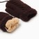 Baby mittens minku, brown color, 18 cm