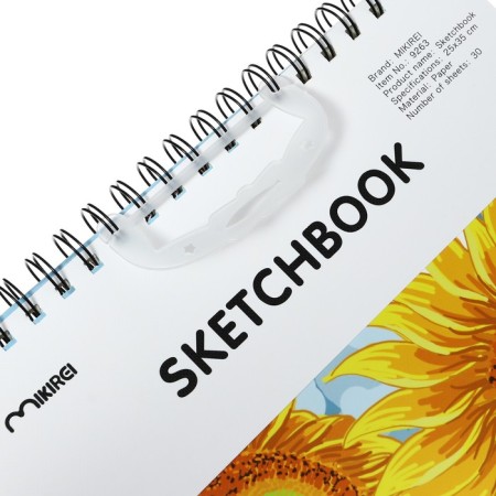 Sketchbook for pastel "Fields", 30 sheets, 25 x 35 cm, Utetskaya cover, 130 g/m2, mix-9