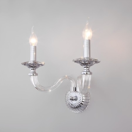 Classic wall lamp Olenna, 60W, E14, 19x36x37 cm-3