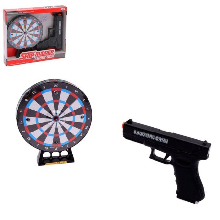 Electronic shooting range "Combat Mission", light and sound effects, works from batteries