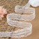 Capricon lace, 32 mm × 10 ± 1 m, white color
