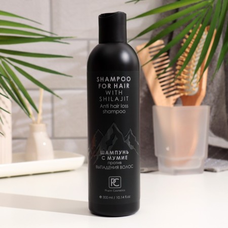 Shampoo with a mummy against hair loss, 300 ml