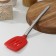 Shovels with slots of the redmonde shade, 33 cm, red color