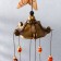 Wind Music Metal "Star" Sand 5 bells 47x8x8 cm
