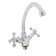 Accoona A4671 kitchen mixer, two -wound, with nut, brass, chrome