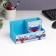 Organizer for the office "I love Russia" 3 departments, 18.5x10x10 cm
